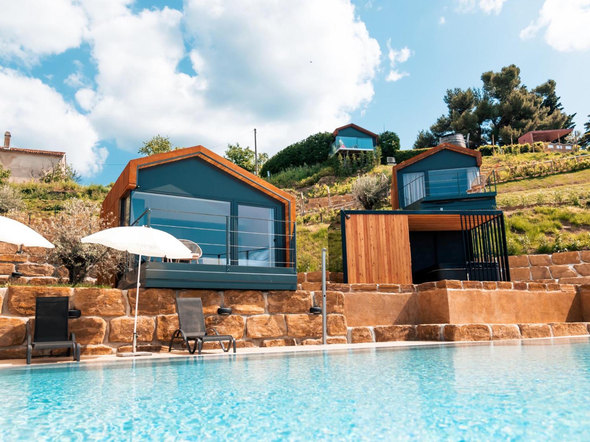 Wine Paradise - Glamping Resort Marezige Εξωτερικό φωτογραφία